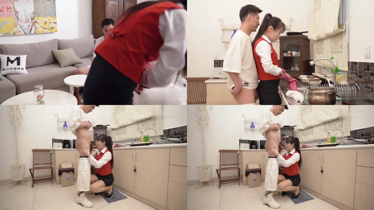 國產麻豆AVMDMD強上保潔員李慕兒